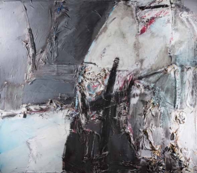 2013, Acryl / Stoff / Mischtechnik, 160 x 140 cm