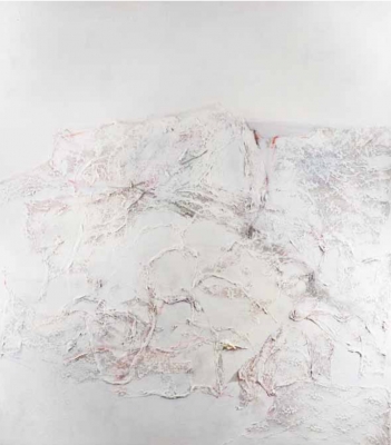 2010, Acryl / Stoff / Mischtechnik, 140 x 160 cm