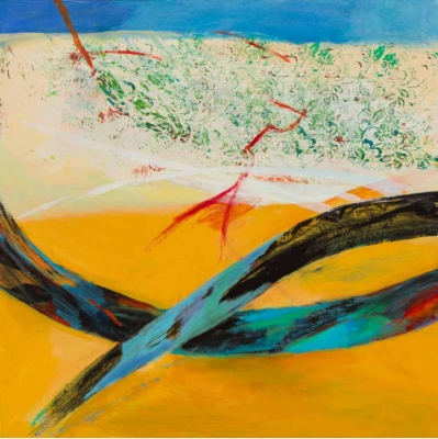 2017, Acryl, 90 x 90 cm