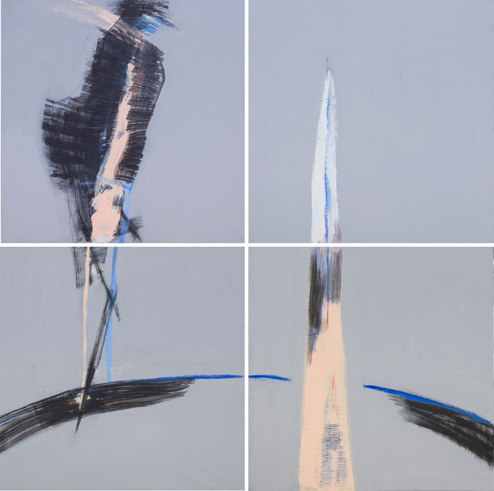 2018, Acryl, 180 x 180 cm 