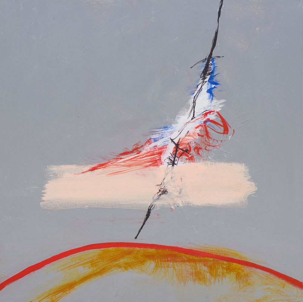 2018, Acryl, 90 x 90 cm