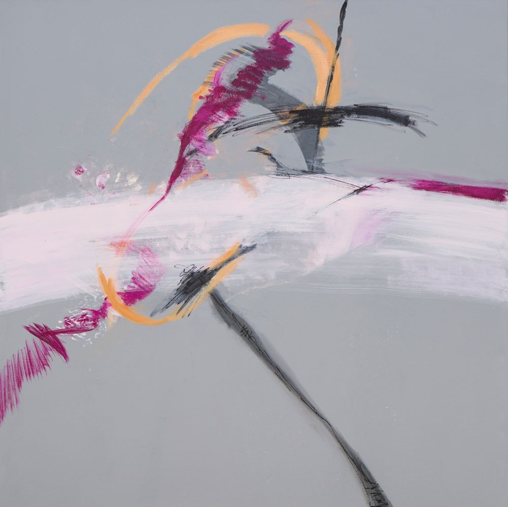 2018, Acryl, 90 x 90 cm